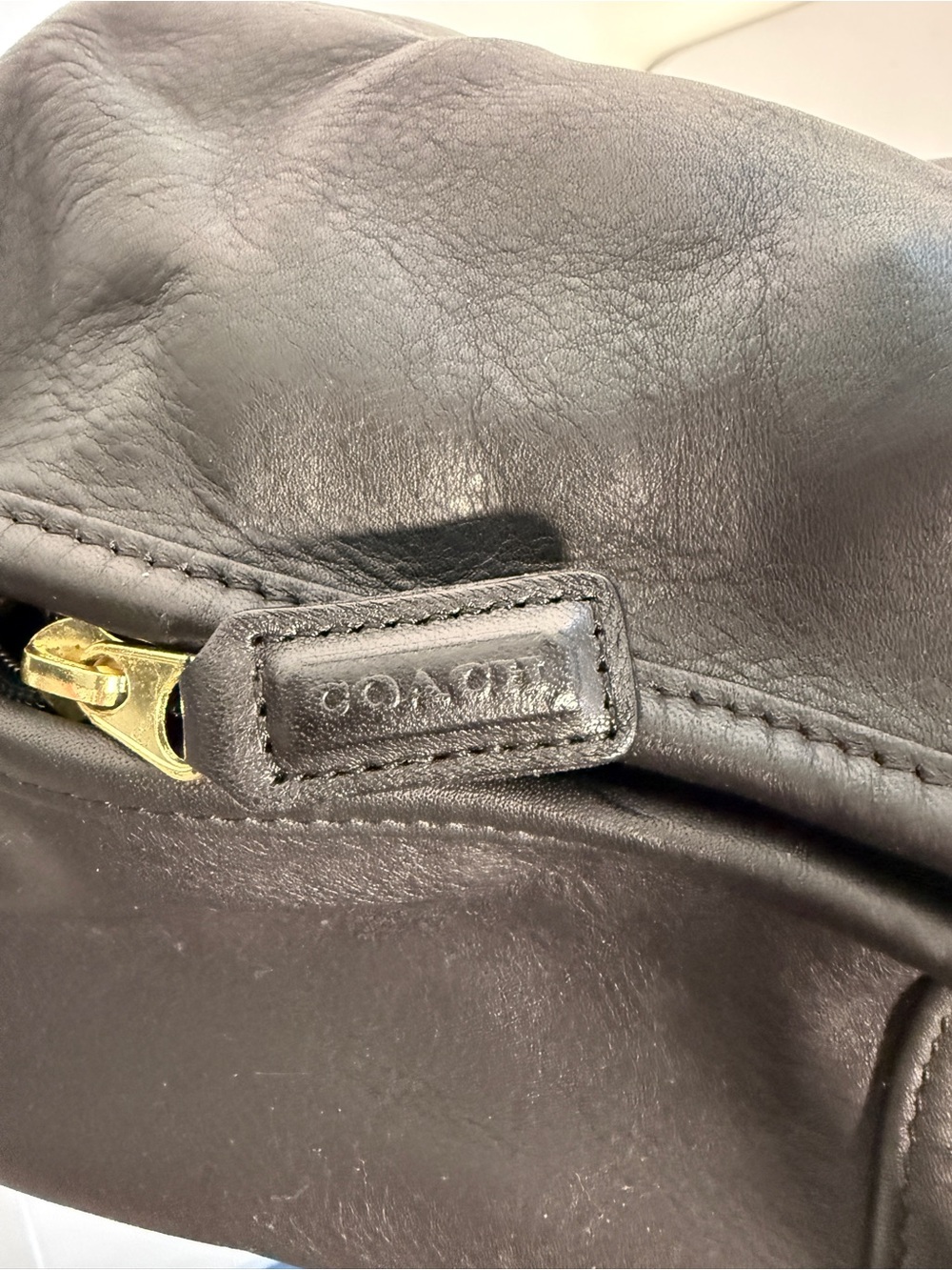 Coach vintage black Boston travel bag NWT - Picture 7 of 10
